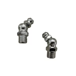 Đầu Bơm Mỡ M8*45 Góc 45 Độ